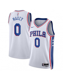 Philadelphia 76ers Nike Swingman Jersey - Association Edition - Maxey