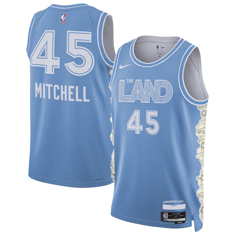 Cleveland Cavaliers Fanatics 2024/25 Fast Break Player Jersey - City Edition - Light Blue